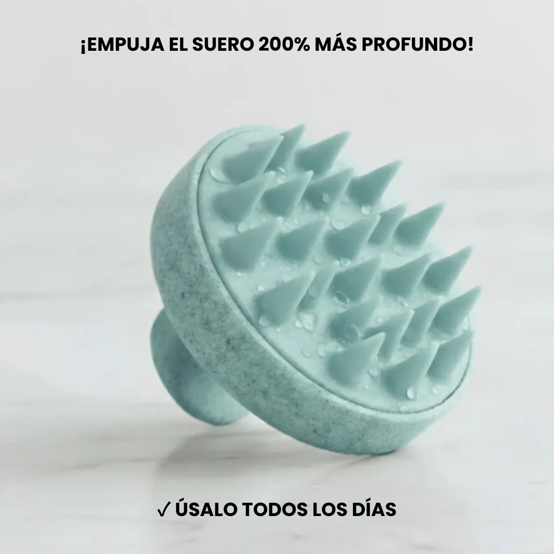 Masajeador De Cuero Cabelludo ApexFollix™ — Amplifica La Absorción De Tu Tratamiento