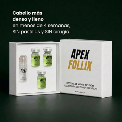 Apex Follix - Sistema de Crecimiento del Cabello