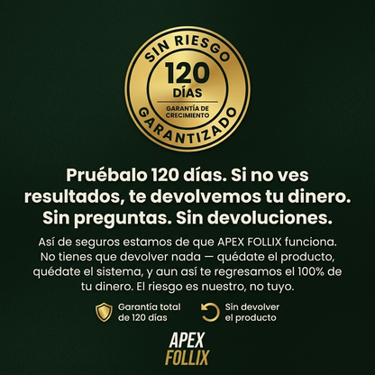 Apex Follix - Sistema de Crecimiento del Cabello